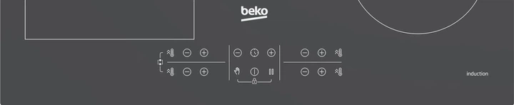 Варильна поверхня Beko індукційна, 60см, розширена зона, сріблястий (00109798) - изображение 6