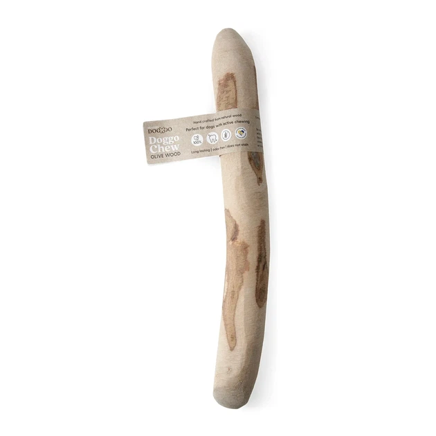 Палиця для жування з оливкового дерева HealthyDoggo Olive Wood розміру M призначена для собак вагою 5-10 кг - изображение 2