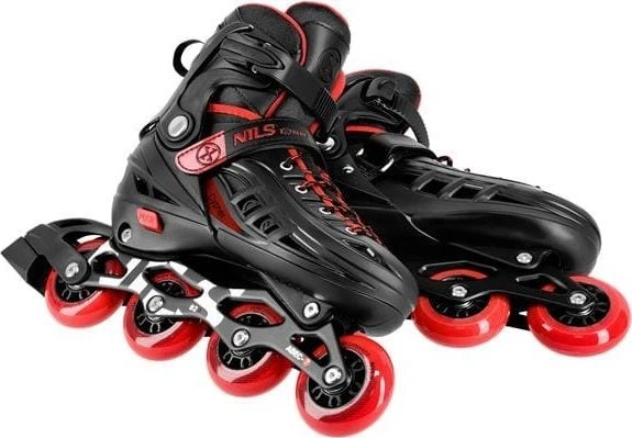 Роликові ковзани Nils Extreme Cypher розмір L (39-43) червоні (5907695557039) (955555914904485) - Уцінка - зображення 2