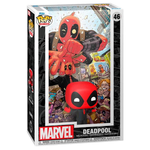 Фігурка Funko POP Marvel Deadpool 46 9 см (889698760850) (955555914930118) - Уцінка - Фото 1 Фігурка Funko POP Marvel Deadpool 46 9 см (889698760850) (955555914930118) - Уцінка - зображення 1