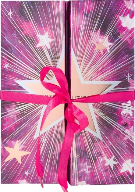 Kalendarz adwentowy Makeup Revolution All Stars Beauty 24 szt. (5057566868648) (955555913875892) - Outlet - obraz 3