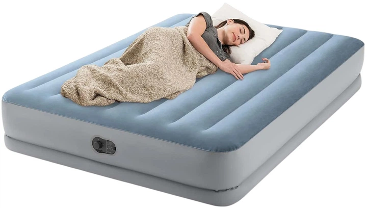 Materac dmuchany Intex 203 x 152 x 36 cm z wbudowaną pompką elektryczną 64159 (6941057423449) (955555915071979) - Outlet - obraz 7