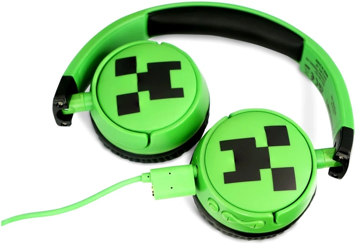 Słuchawki OTL Technologies Minecraft Wireless Green (5055371629126) (955555915402422) - Outlet - obraz 9