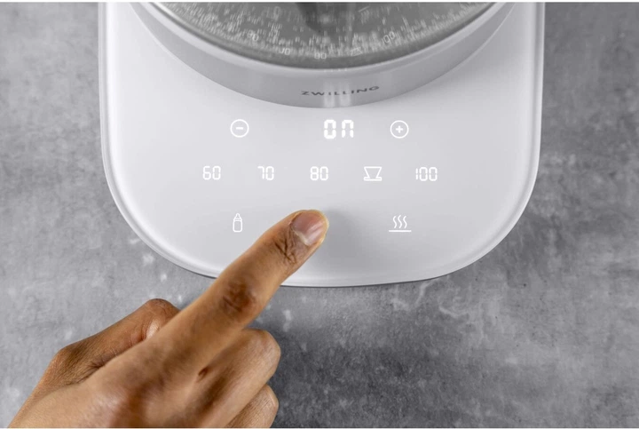 Czajnik elektryczny Zwilling Enfinigy 53102-500-0 1.7 L Srebrny (955555914631708) - Outlet - obraz 9