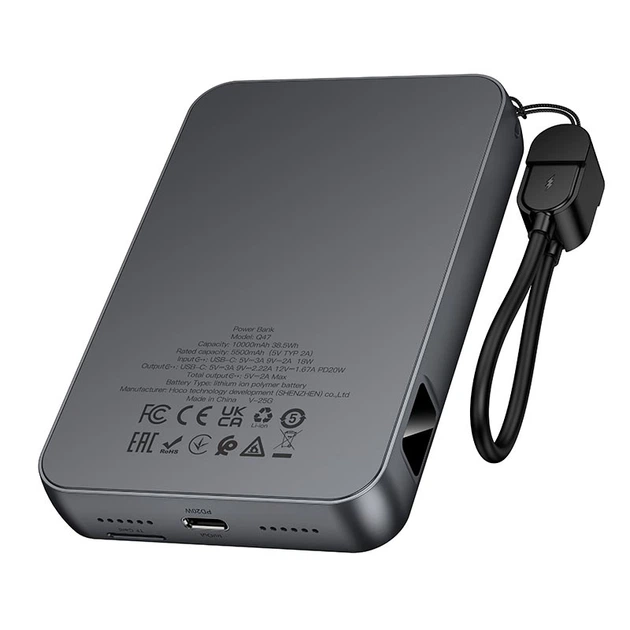 Повербанк портативний акумулятор Power Bank Hoco Q47 Shine with
