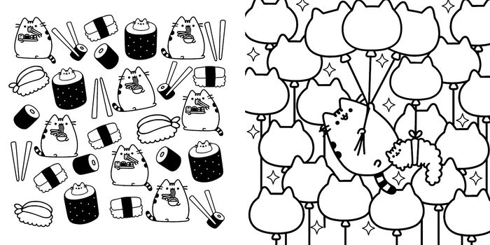 Розмальовка Pusheen - Клер Белтон (978-617-523-203-3) - Фото 4 Розмальовка Pusheen - Клер Белтон (978-617-523-203-3) - зображення 4