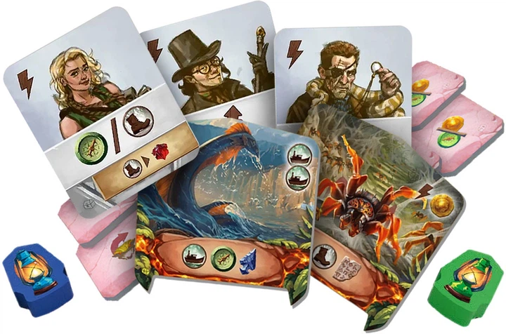 Настільна гра Rebel Lost Ruins of Arnak: Adventure Chest (англійське видання) CGE00129 (8594156311292) - зображення 3