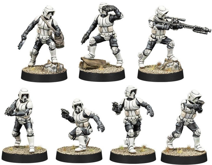 Доповнення до настільної гри Atomic Mass Games Star Wars Legion 2.0: Стартовий набір Галактичної Імперії (англійське видання) SWQ02 (841333132033) - зображення 4