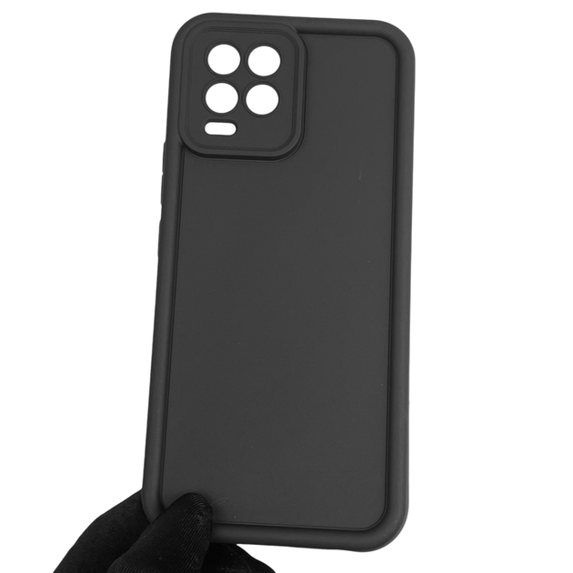 Чехол силиконовый Soft Touch для Realme 8 черный (Полная защита камеры) - Фото 2 Чехол силиконовый Soft Touch для Realme 8 черный (Полная защита камеры) - изображение 2