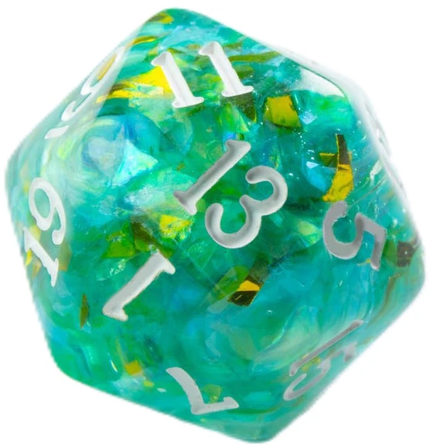 Zestaw kostek do gry Gamegenic Candy-like Mint (4251715404959) - obraz 5