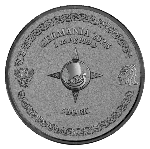 Срібна монета Рагнарек: Локі Loki Germania Mint 2025 - зображення 6