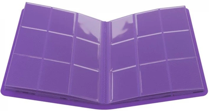 Album na karty Gamegenic Prime 18-Pocket zamykany na gumkę Purple (4251715416136) - obraz 3