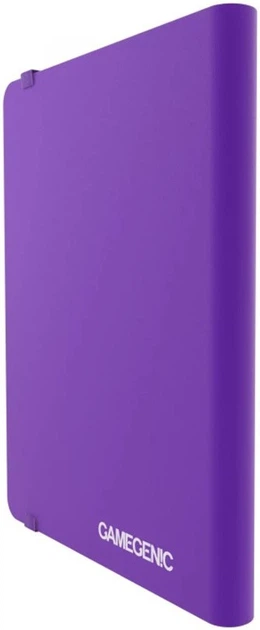 Album na karty Gamegenic Prime 18-Pocket zamykany na gumkę Purple (4251715416136) - obraz 5