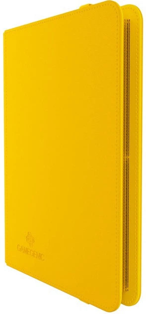 Album na karty Gamegenic Prime 8-Pocket zamykany na gumkę Yellow (4251715416112) - obraz 4