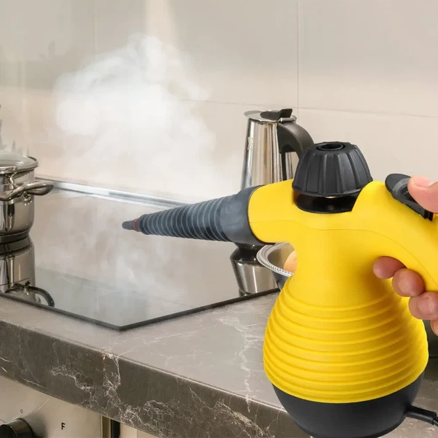 Пароочиститель1000 Вт, ручний парогенератор, steam cleaner, пароочиститель для дома, пароочиститель для кухни, отпариватель ручной, очистка паром(410) - изображение 6