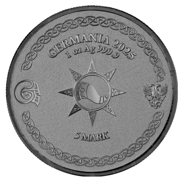 Срібна монета Рагнарек: Геймдалль Heimdall Germania Mint 2025 - зображення 2