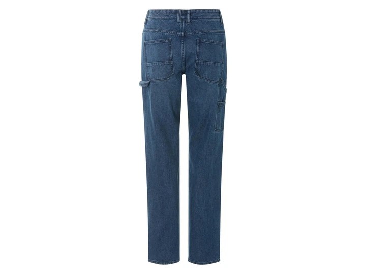 Джинсы Slim Fit свободного кроя для мужчины Livergy Relaxed fit 476420 52(L) Синий - изображение 4