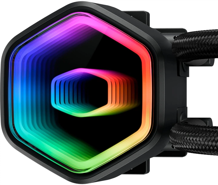 Chłodzenie wodne Cooler Master MasterLiquid 360 Core II ARGB Black (MLW-D36M-A18PA-R1) - obraz 3