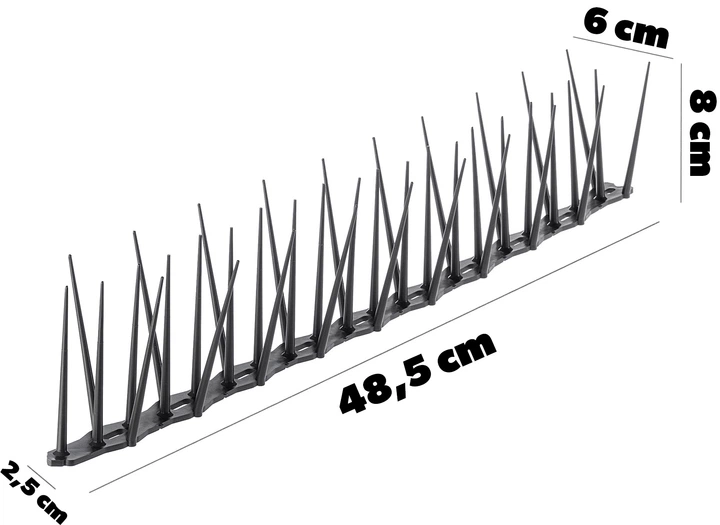 Шипи для відлякування птахів Kadax Dierre 12 шт (K10050) - зображення 5