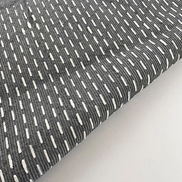 Dywanik łazienkowy Saniflor Treccia 40×60 cm Szary 3FTAU443290 (8014341000720) - obraz 3