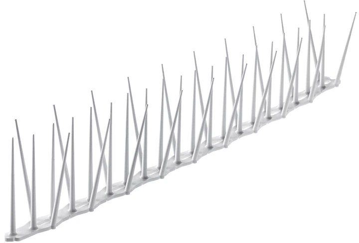 Шипи для відлякування птахів Kadax Dierre 24 шт Білі (K10041) - зображення 2