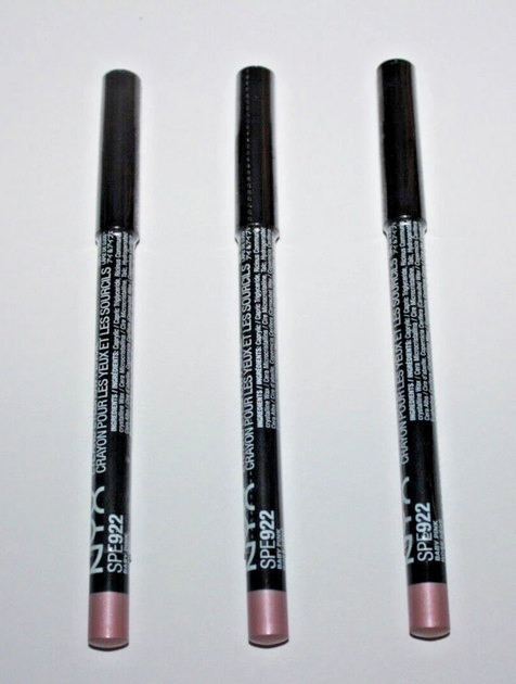 Пигментированный карандаш для глаз NYX Slim Eye Pencil Baby Pink SPE922 - изображение 5