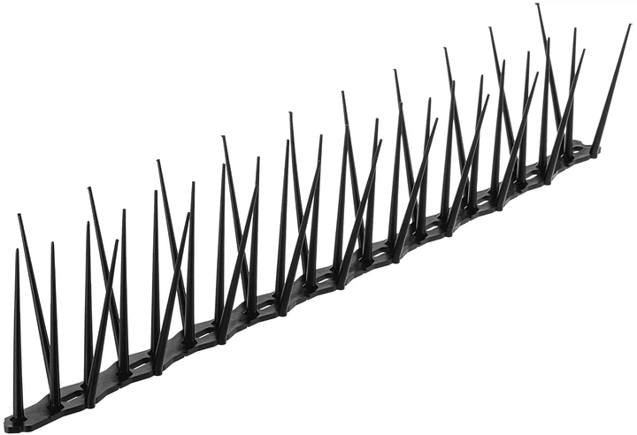 Шипи для відлякування птахів Kadax Dierre 24 шт Чорні (K10056) - зображення 2