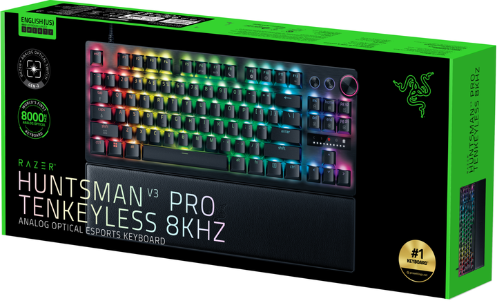 Клавиатура проводная Razer Huntsman V3 Pro TKL Analog Optical