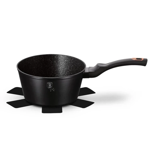 Ковш 16 см Berlinger Haus Black Rose Collection с мраморным покрытием (BH-1637N) - изображение 2