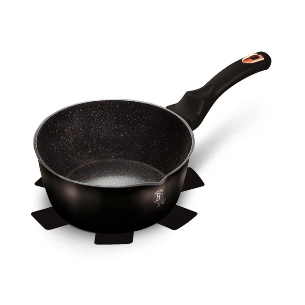 Ковш 16 см Berlinger Haus Black Rose Collection с мраморным покрытием (BH-1637N) - изображение 4
