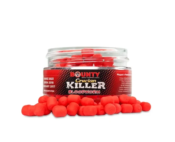 Бойли вафтерси Bounty Crucian Killer для карася мотиль - Фото 1 Бойли вафтерси Bounty Crucian Killer для карася мотиль - зображення 1