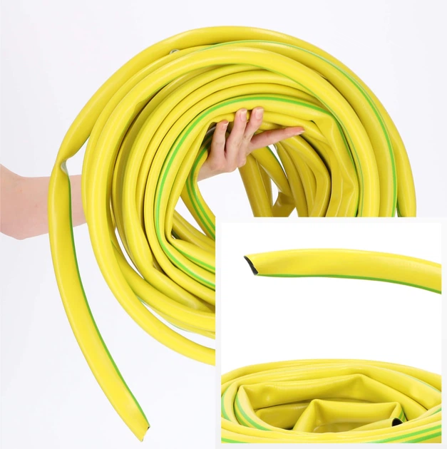 Шланг садовий Kadax K3009 20 m 3/4" Жовто-зелений (149331) - зображення 3