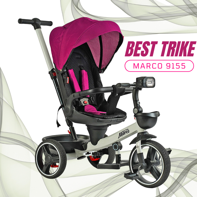Детский трехколесный велосипед Best Trike Marco 9155 365-18 с