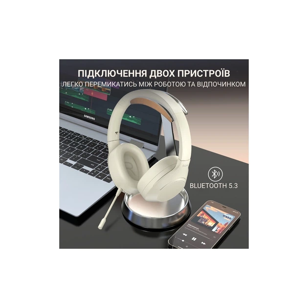 Наушники Fifine X3W Wireless White (X3W) - изображение 10