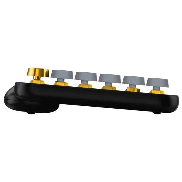 Клавіатура Logitech POP Keys Wireless Mechanical Keyboard UA Blast Yellow (920-010735) - изображение 4