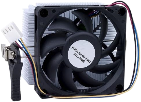 Воздушное охлаждение AMD FHSA7015B Black (FHSA7015B-1343) Б/У - изображение 2