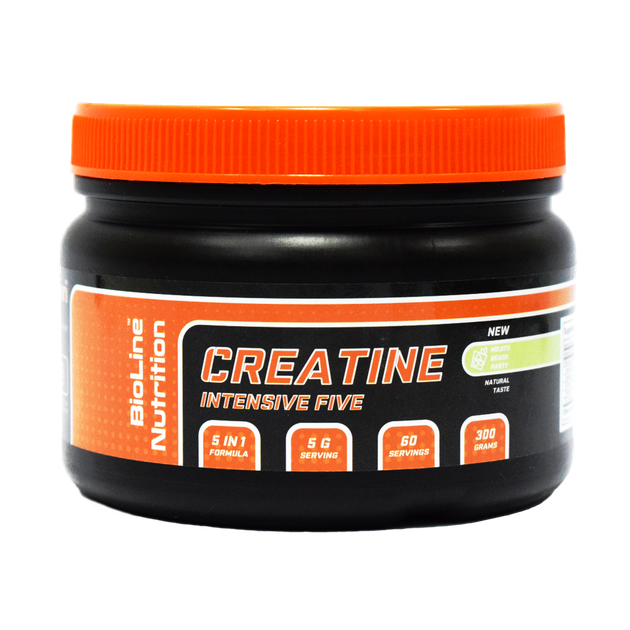 Креатин Bioline Intensive Five Мохито 0,3 кг - Фото 1 Креатин Bioline Intensive Five Мохито 0,3 кг - изображение 1