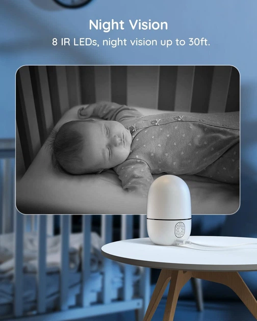 Внутрішня відеокамера безпеки Virtavo XD1 з WiFi - зображення 4