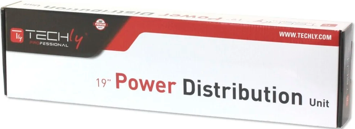 Listwa przeciwprzepięciowa Techly 366709 9 gniazd 2 m Black (8059018366709) - obraz 3