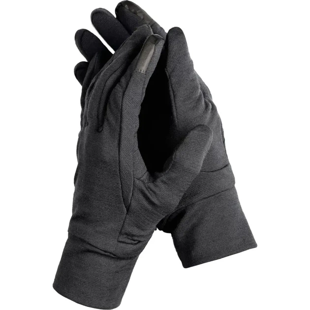 Перчатки лыжные сенсорные Black Diamond LightWeight Wooltech Gloves Mns Antracite L (100079952) - Фото 2 Перчатки лыжные сенсорные Black Diamond LightWeight Wooltech Gloves Mns Antracite L (100079952) - изображение 2