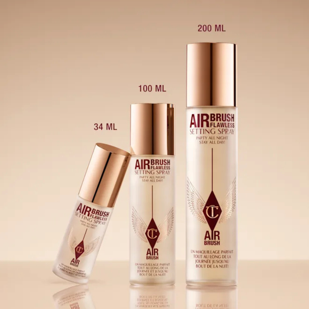 Зволожуючий спрей-фіксатор макіяжу Charlotte Tilbury Airbrush Flawless Setting Spray без коробки 34 мл - зображення 3