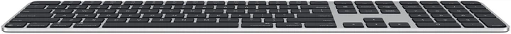 Клавіатура бездротова Apple Magic Keyboard with Touch ID US Bluetooth/USB Black (MXK83) - зображення 2