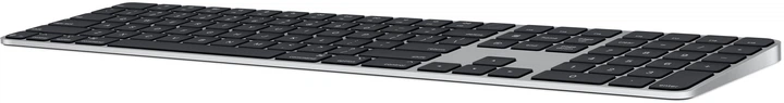 Клавіатура бездротова Apple Magic Keyboard with Touch ID US Bluetooth/USB Black (MXK83) - зображення 4