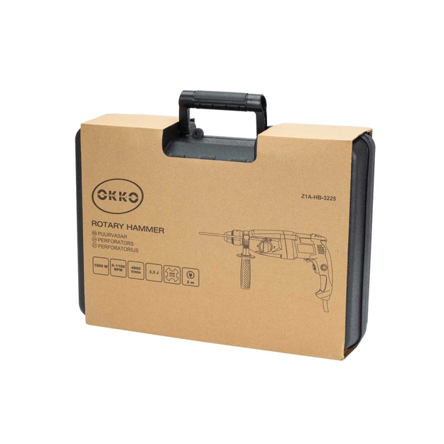 Młotowiertarka Okko 101121940 1000 W (Z1A-HB-3225) - obraz 9