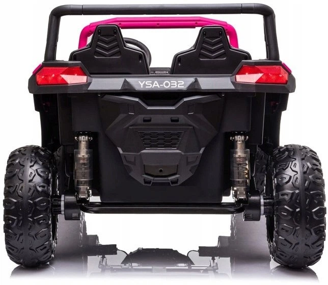 Samochód elektryczny dla dzieci Buggy ATV Racing 2-osobowy Różowy (5903864951318) - obraz 4