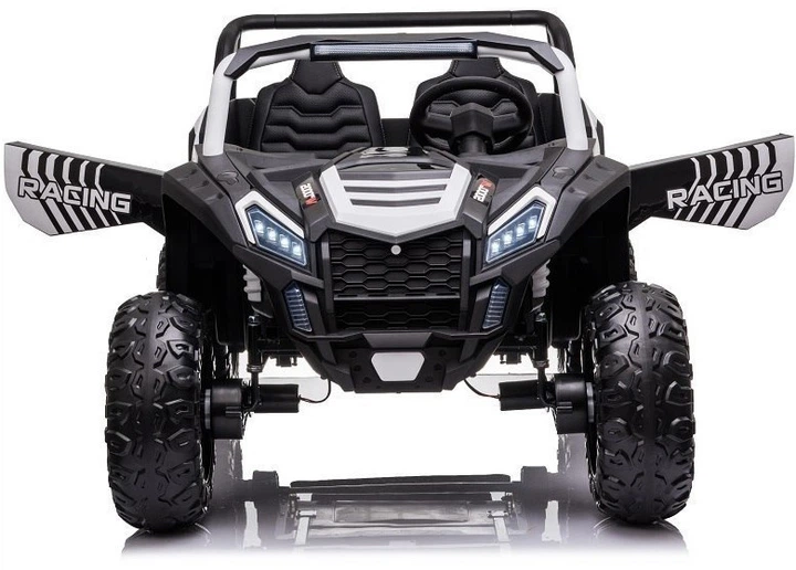 Samochód elektryczny dla dzieci Buggy ATV Racing 2-osobowy Biały (5903864913828) - obraz 2