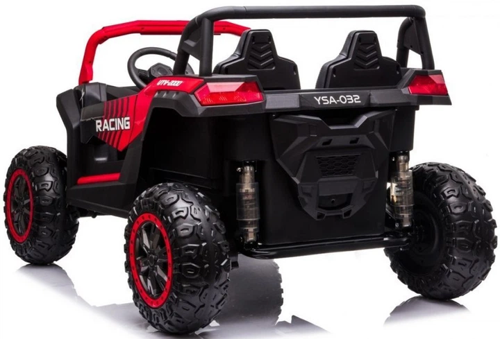 Samochód elektryczny dla dzieci Buggy ATV Racing 2-osobowy Czerwony (5903864913835) - obraz 2