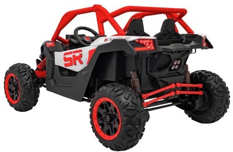 Samochód elektryczny dla dzieci Buggy SR Super 66 2-osobowy Czerwony (5903864944136) - obraz 4