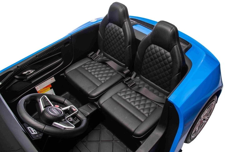 Samochód elektryczny dla dzieci Audi Spyder R8 Lift Strong 2-osobowy Niebieski (5903864944389) - obraz 6