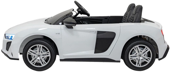 Samochód elektryczny dla dzieci Audi Spyder R8 Lift Strong 2-osobowy Biały (5903864944396) - obraz 2